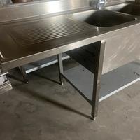 lavandino acciaio inox