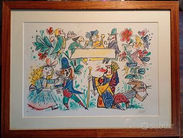 Emanuele Luzzati ALICE NEL PAESE DELLE MERAVIGLIE