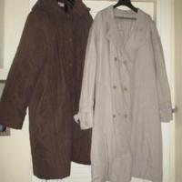 Cappotto c/cappucc tg 55+impermeab. tg 52(E20/E10