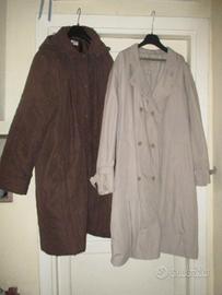 Cappotto c/cappucc tg 55+impermeab. tg 52(E18/E10