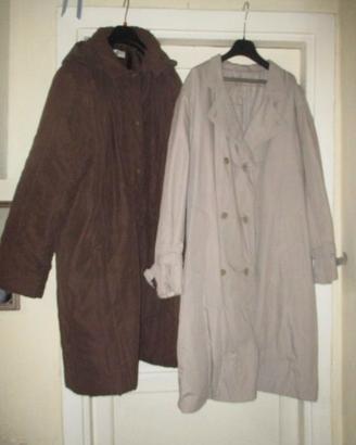 Cappotto c/cappucc tg 55+impermeab. tg 52(E17/E8