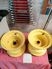 Cerchi  per trattorini tagliaerba o carrelli. 