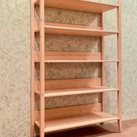 Libreria Scaffale in Legno Naturale