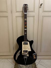 Chitarra vintage Wandrè Blue Jeans Tri-Lam