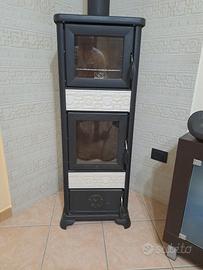 stufa a legna con forno 