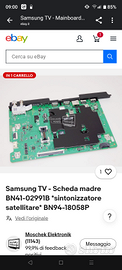 Scheda madre tv Samsung main board