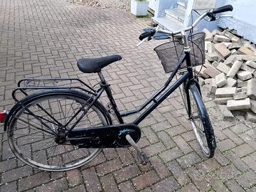 Bici donna cestino davanti