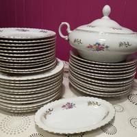 Servizio piatti thun czechoslovakia da 12