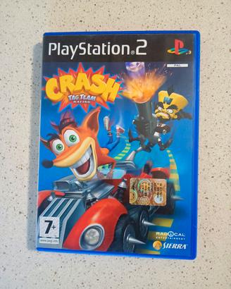 Crash Tag Team Racing PS2 completo CIB PAL ITA
