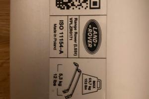 Barre portaoggetti Land Rover