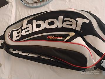 Borsone tennis nuovo x 12 racchette