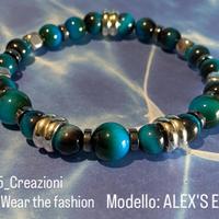 Bracciale occhio di tigre modello ALEX’S Eyes