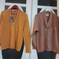 Nr. 2 pullover-1 nuov c/cartellin-tg L-XL(€ 5/€ 7)