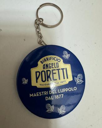 BIRRA PORETTI portachiavi/apribottiglie, unico
