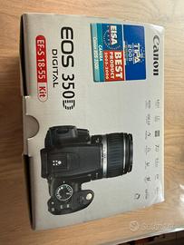 Canon EOS 350D con 18/55 e alim +cf