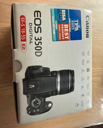 Canon EOS 350D con 18/55 e alim +cf