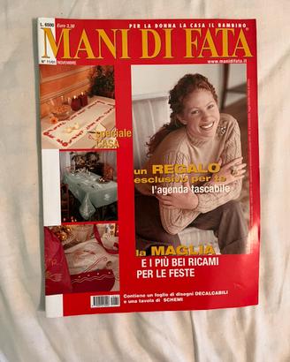 Rivista Mani di Fata N.11 Novembre 2001 con schemi