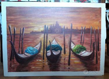 Venezia olio su faesite 50x70 