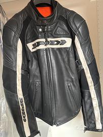 Giacca moto in pelle