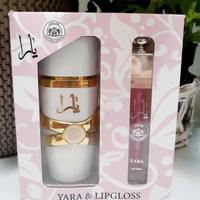 profumo yara più lip gloss