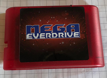 CARTUCCIA SEGA MEGA DRIVE CON MICRO SD