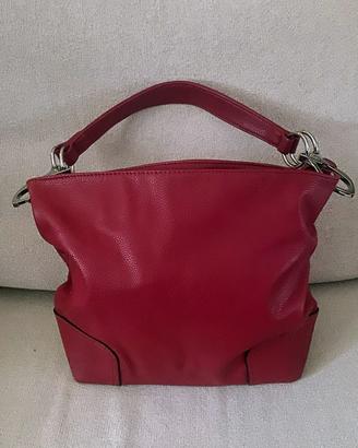 Borsa ecopelle rossa