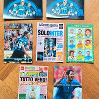 Lotto cartoline da collezione Gazzetta dello Sport