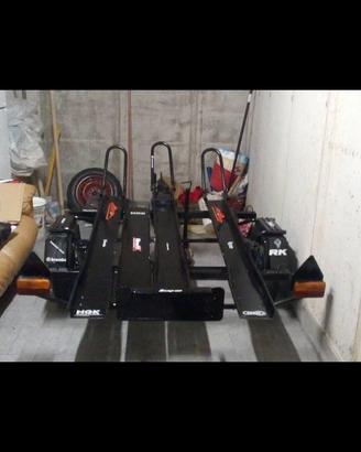 Carrello traporta moto cros