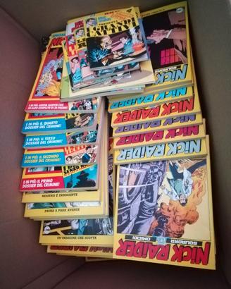 Nick Raider e Nathan Never fumetti Bonelli