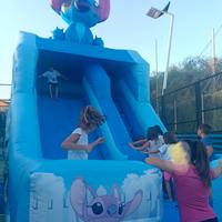 Scivolo castello Gonfiabile Stitch 