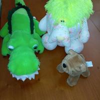Tre peluche come nuovi