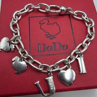 BRACCIALE DODO ARGENTO I LOVE YOU