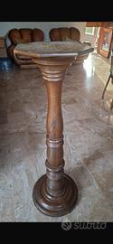 Colonna in legno