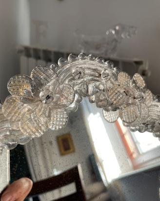 Specchio tavolo murano