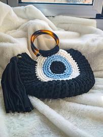 Borsa Artigianale in Fettuccia – Ispirata al Nazar