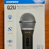 Microfono professionale Samson Q2U