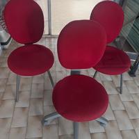 2 sedie ufficio+1 sedia scrivania