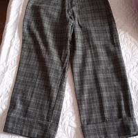 pantaloni pinocchietto scozzesi 