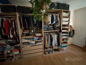 Armadio con illuminazione