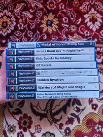 Lotto 7 Giochi PS2 PAL Originali Completi CIB – Mo