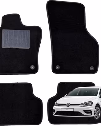 Tappetini in moquette per auto Volkswagen Golf VII