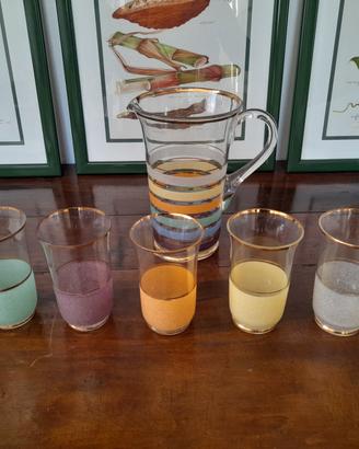Set Caraffa più 5 bicchieri