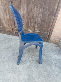 sedie in plastica da giardino