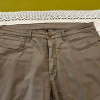 Bugatti pantaloni tasca posteriore con zip e botto