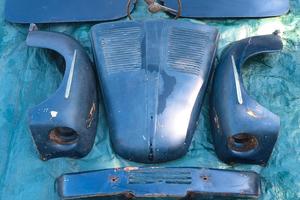 fiat Topolino 500c cofano parafango differenziale 
