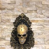 SCULTURA 42 CM RESINA E GESSO STILE GOTICO