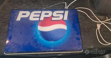 insegna luminosa Pepsi Cola anno 1998