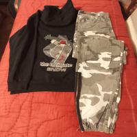 Lotto 7 FELPE CASACCHE JEANS X-CAPE 12 14 16 anni