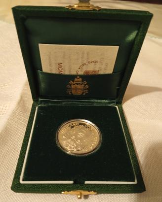 moneta Vaticano in argento 