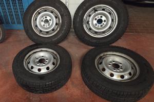 Ruote complete furgone/camper Michelin invernali